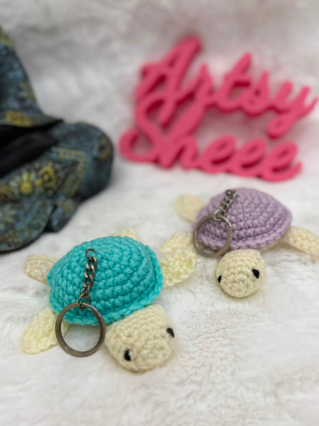 Turtle Keychain