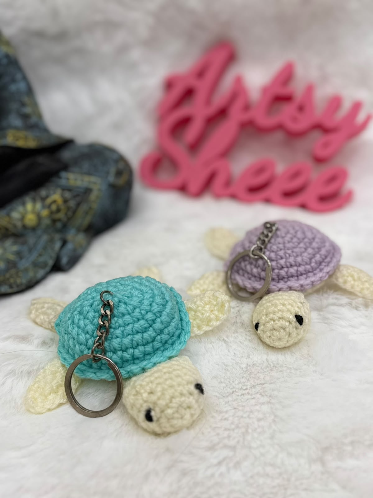 Turtle Keychain