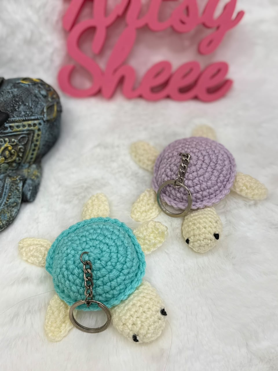 Turtle Keychain