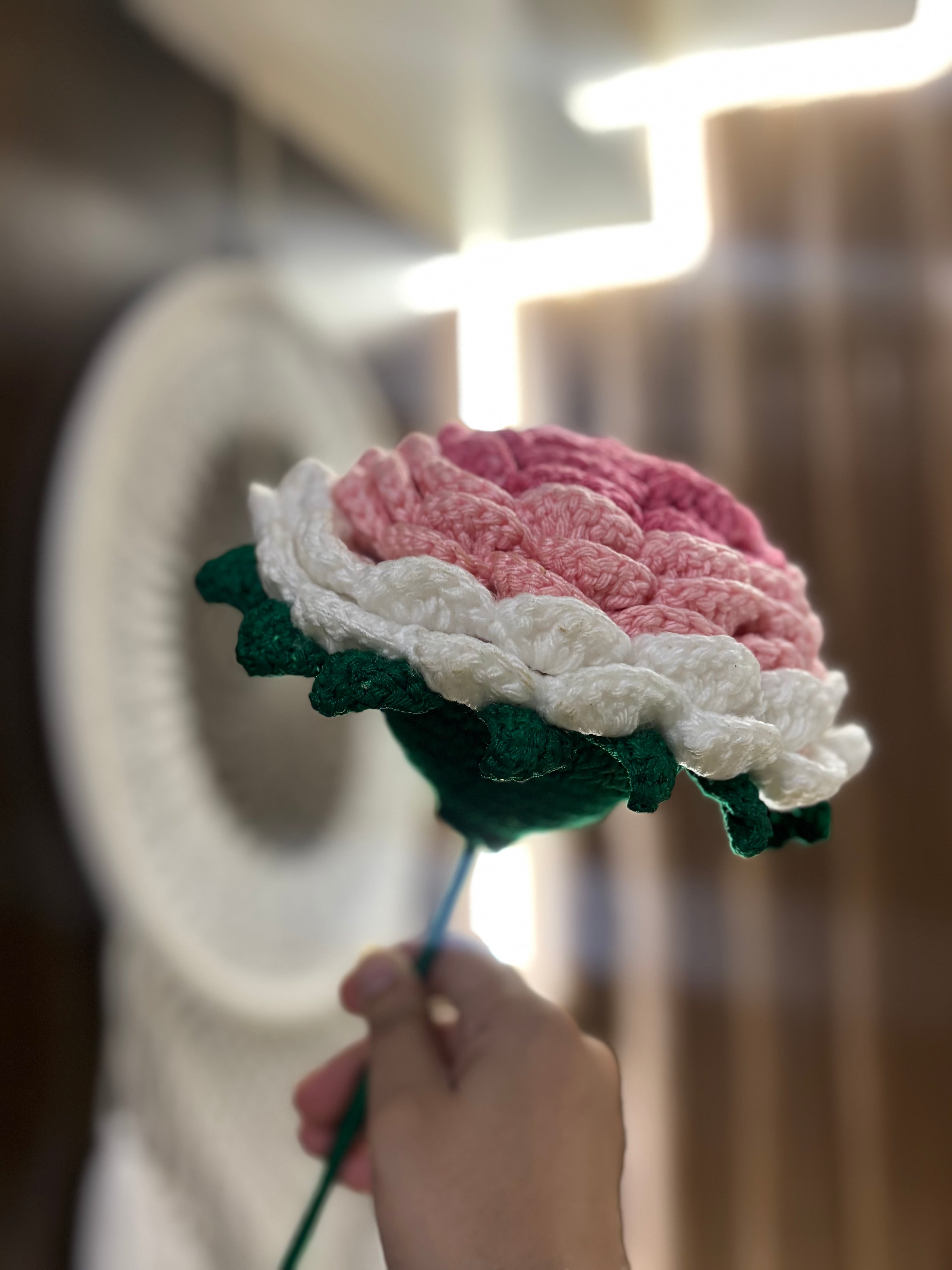 2-in-1 Pink Rose