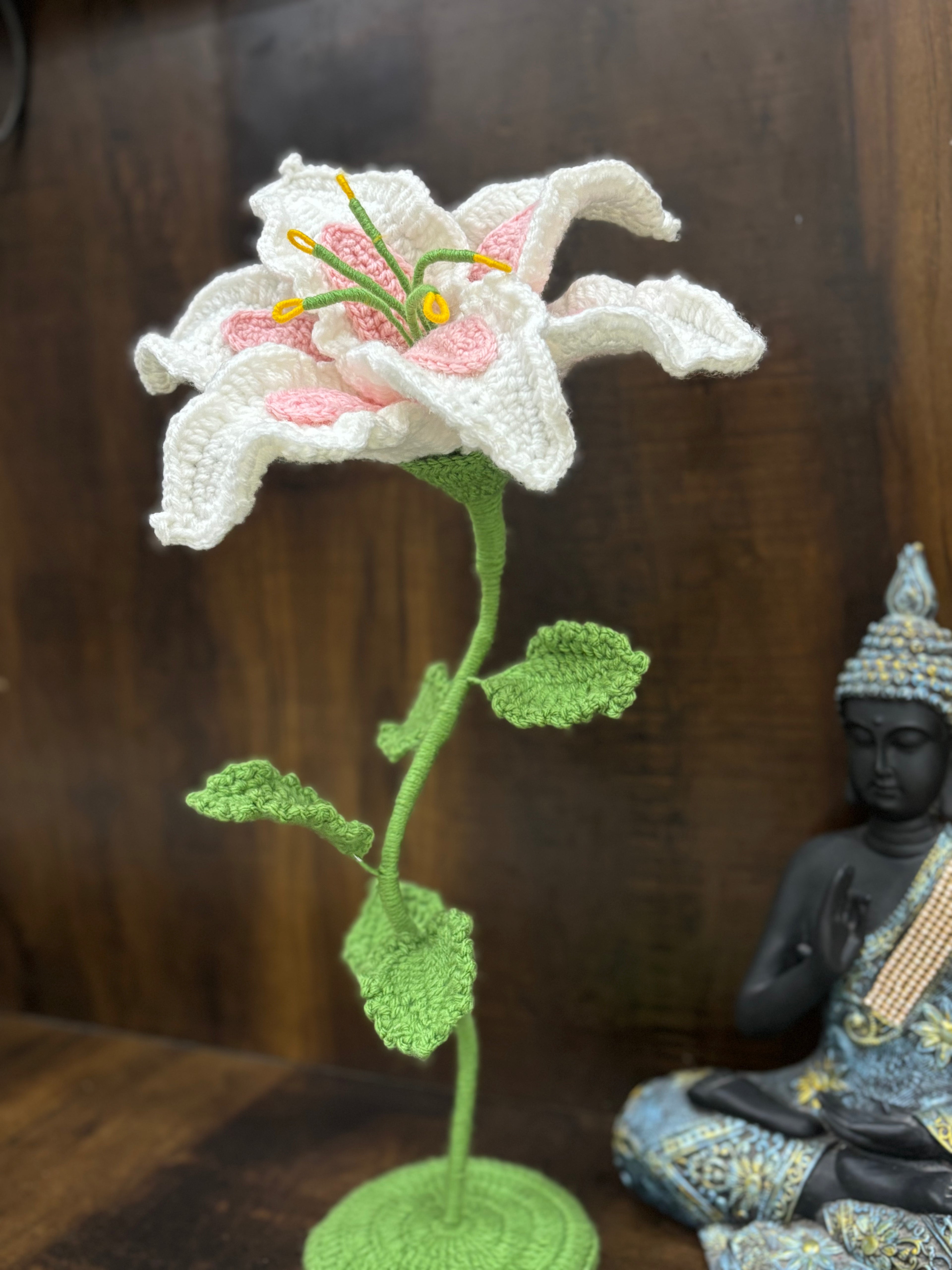 Crochet Tulip Stand