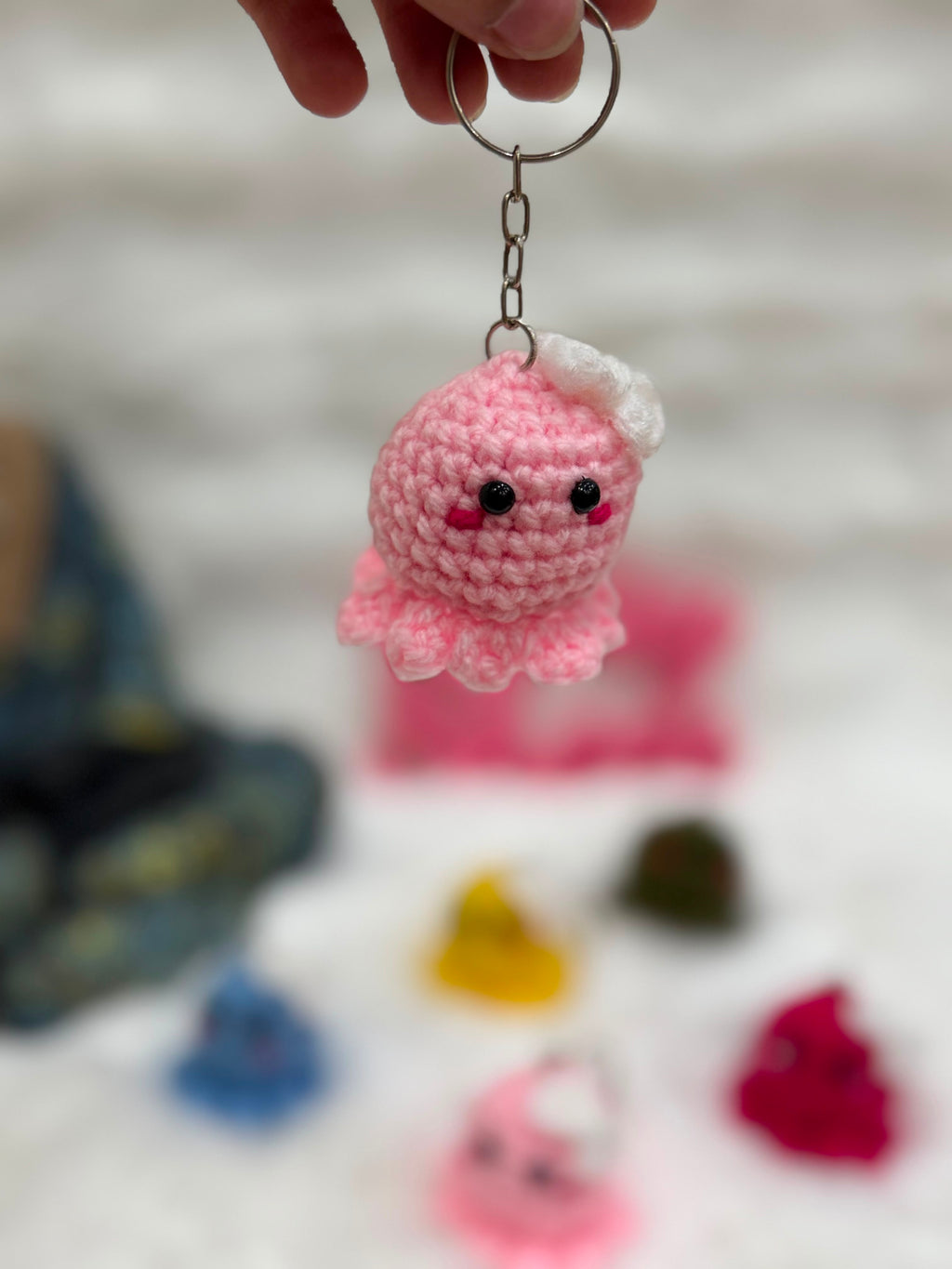 Octopus Keychain