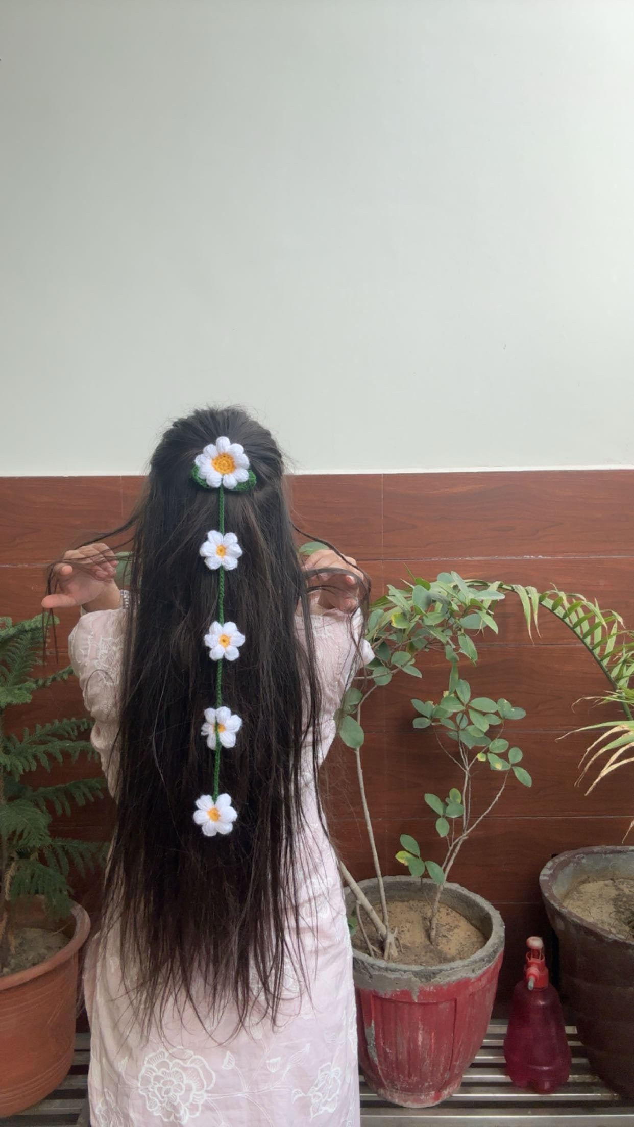 Daisy Hair Tassel