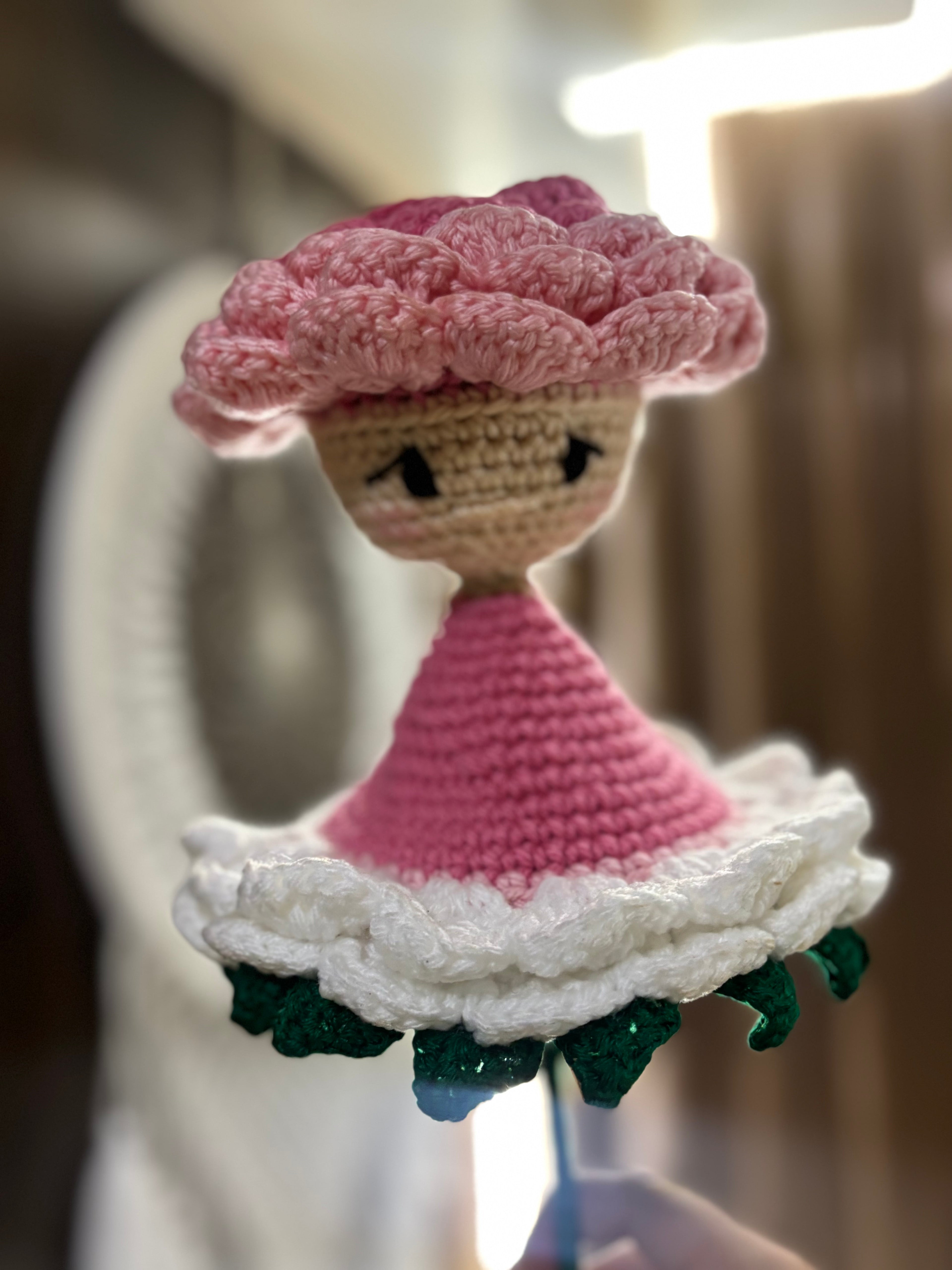 2-in-1 Pink Rose