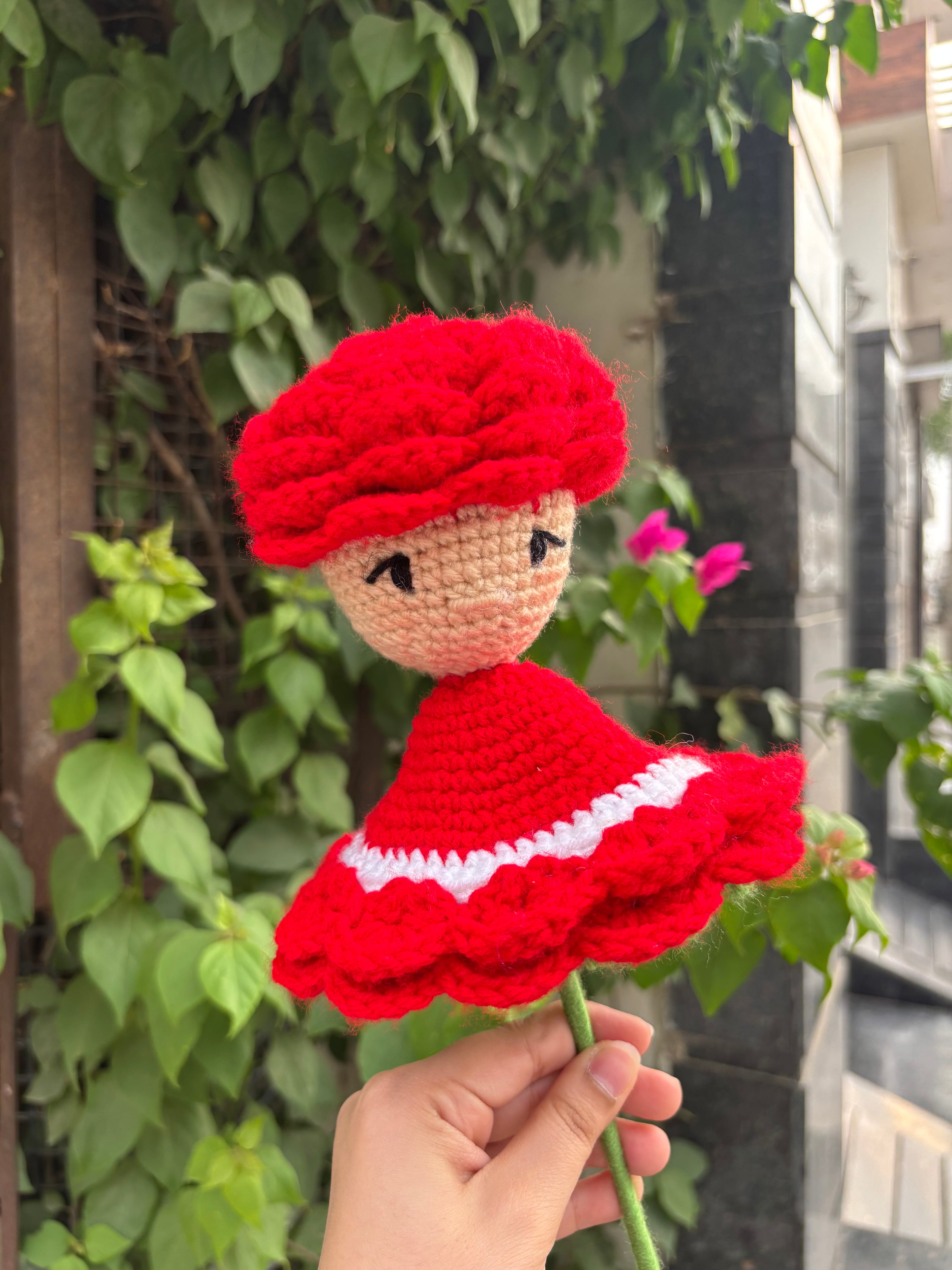 2in1 Rose Doll